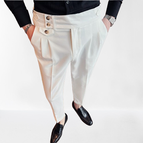 Old Money Rauw™ - Casual Suit Pants (Blanco)