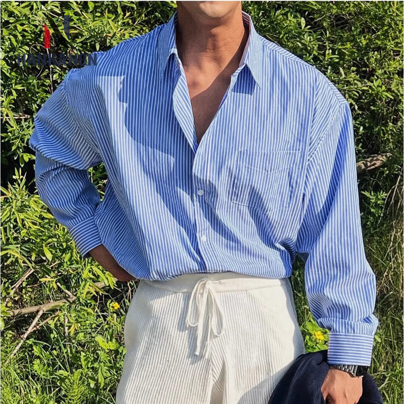 Old Money Rauw™ - Vertical Striped Shirt