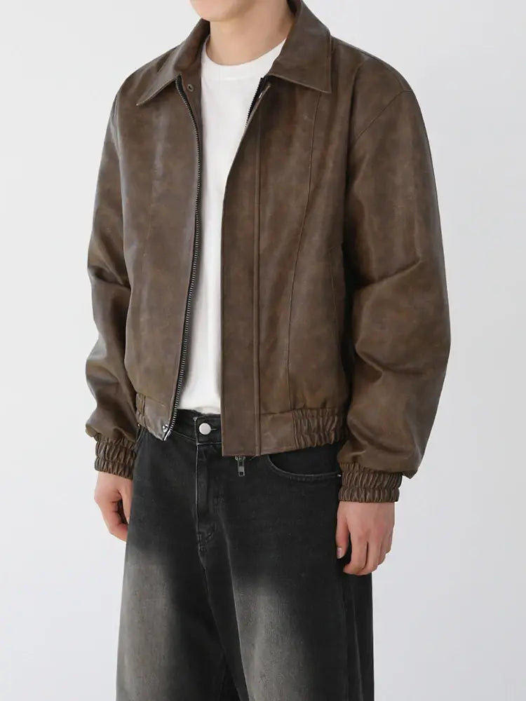 Korean Leather Jacket