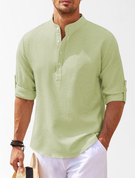 Old Money Rauw™ - Solid Color Button Up