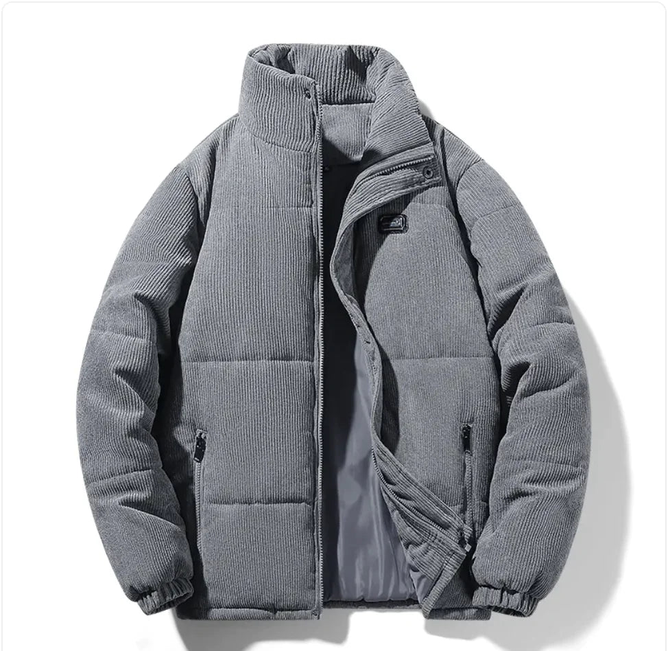 Corduroy Fleece-Lined Jacket