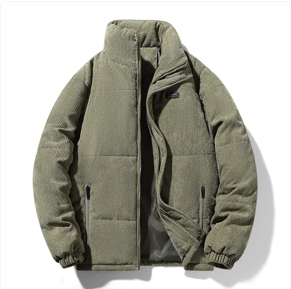 Corduroy Fleece-Lined Jacket