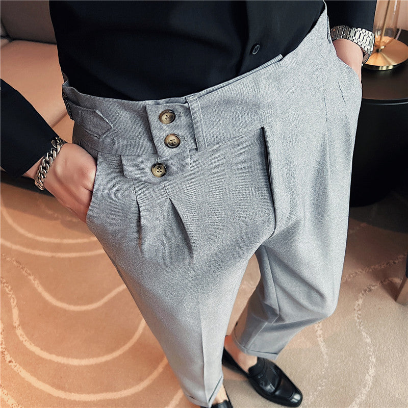 Old Money Rauw™ - Casual Suit Pants (Gris)