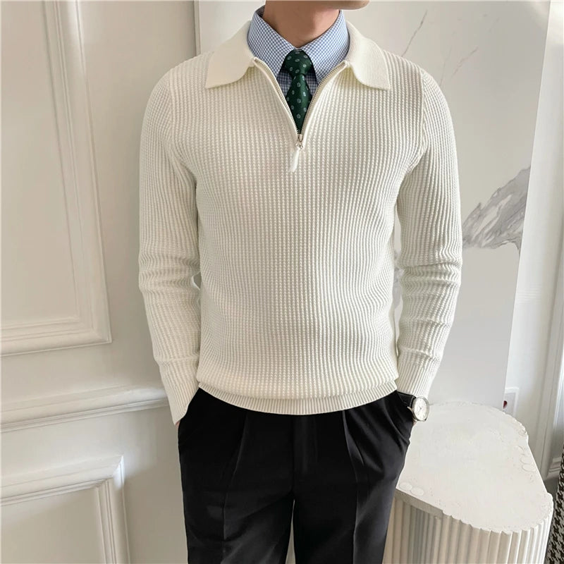 Luxury Knitted Polo